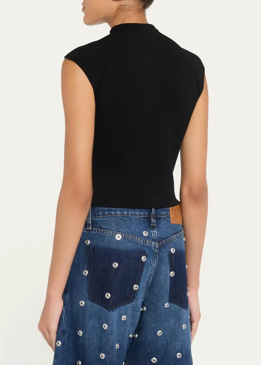 A.W.A.K.E. MODE Knit Sleeveless Top | Thumbnail 3 A.W.A.K.E. MODE Knit Sleeveless Top | Thumbnail 3