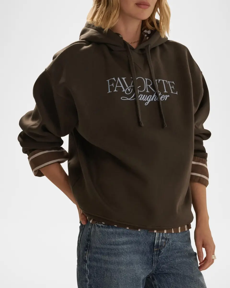 Favorite Daughter The Embroidery Hoodie | Thumbnail 4