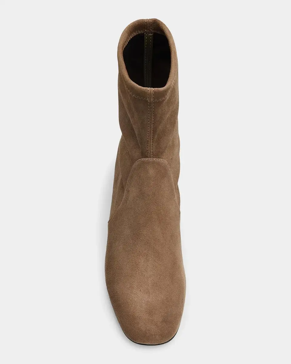 Stuart Weitzman Bacari 25MM Suede Ankle Boots | Thumbnail 5 Stuart Weitzman Bacari 25MM Suede Ankle Boots | Thumbnail 5