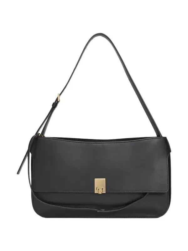 Cara Medium Leather Shoulder Bag Cara Medium Leather Shoulder Bag