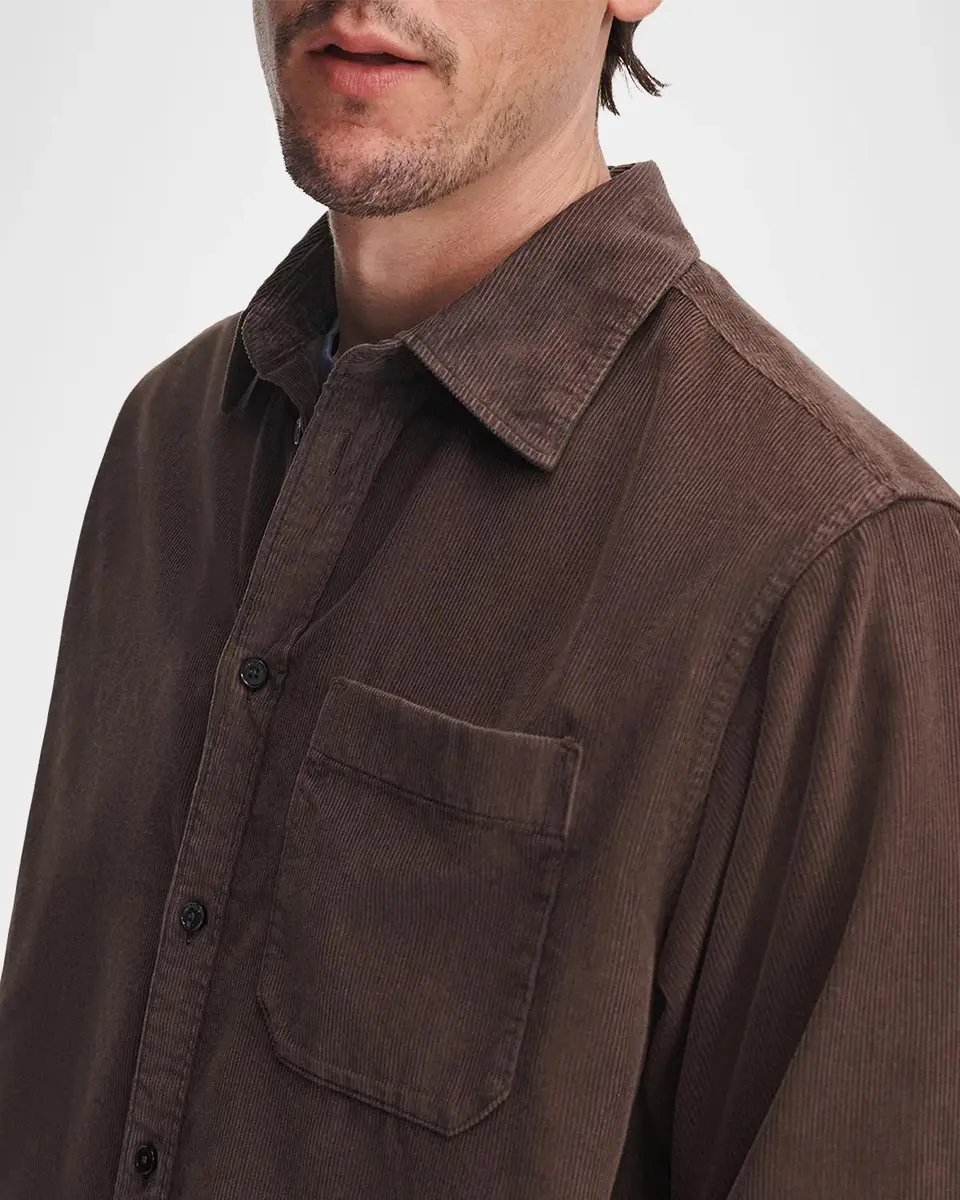 rag & bone Men's Relaxed Corduroy Overshirt | Thumbnail 5
