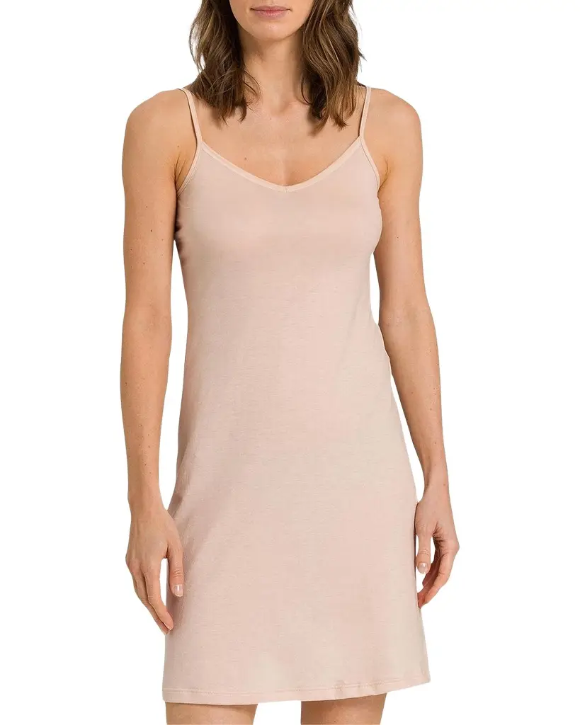 Hanro Ultralight Daywear Mercerized Cotton Mini Dress | Image 1 Hanro Ultralight Daywear Mercerized Cotton Mini Dress | Image 1