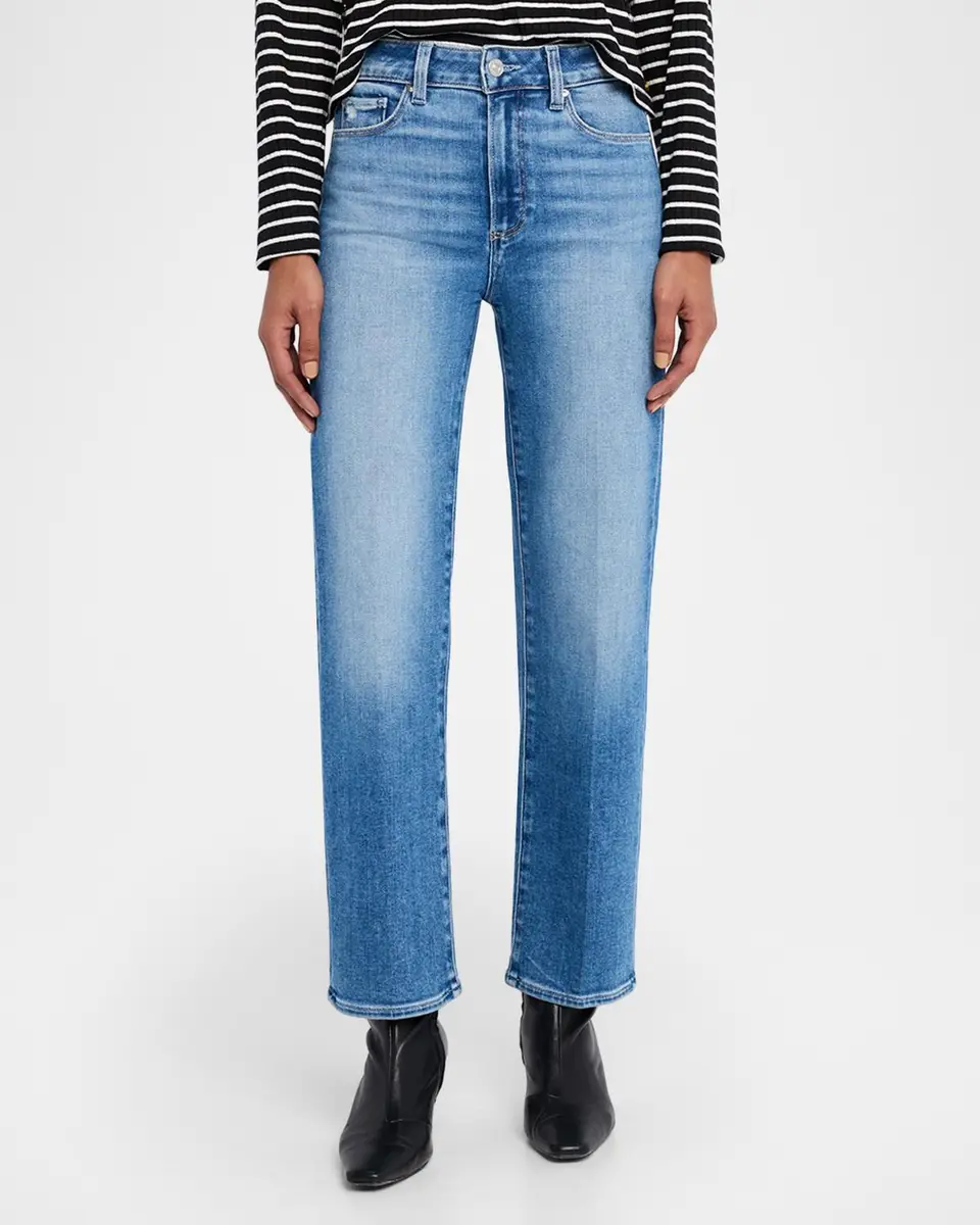 PAIGE Mason Straight Ankle Jeans | Thumbnail 4 PAIGE Mason Straight Ankle Jeans | Thumbnail 4
