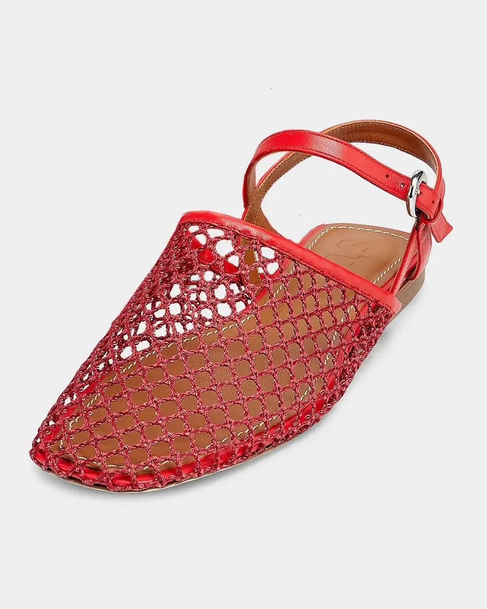 Staud Rete Paper Net Sandals | Thumbnail 5