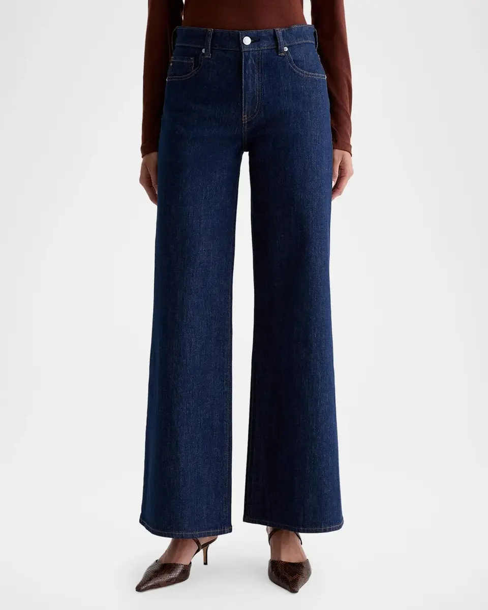 AG Jeans Saige Mid-Rise Wide-Leg Jeans | Thumbnail 4 AG Jeans Saige Mid-Rise Wide-Leg Jeans | Thumbnail 4