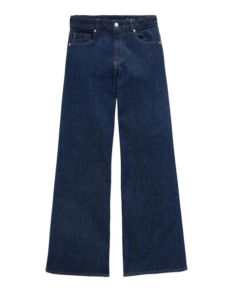 AG Jeans Saige Mid-Rise Wide-Leg Jeans | Image 1 AG Jeans Saige Mid-Rise Wide-Leg Jeans | Image 1