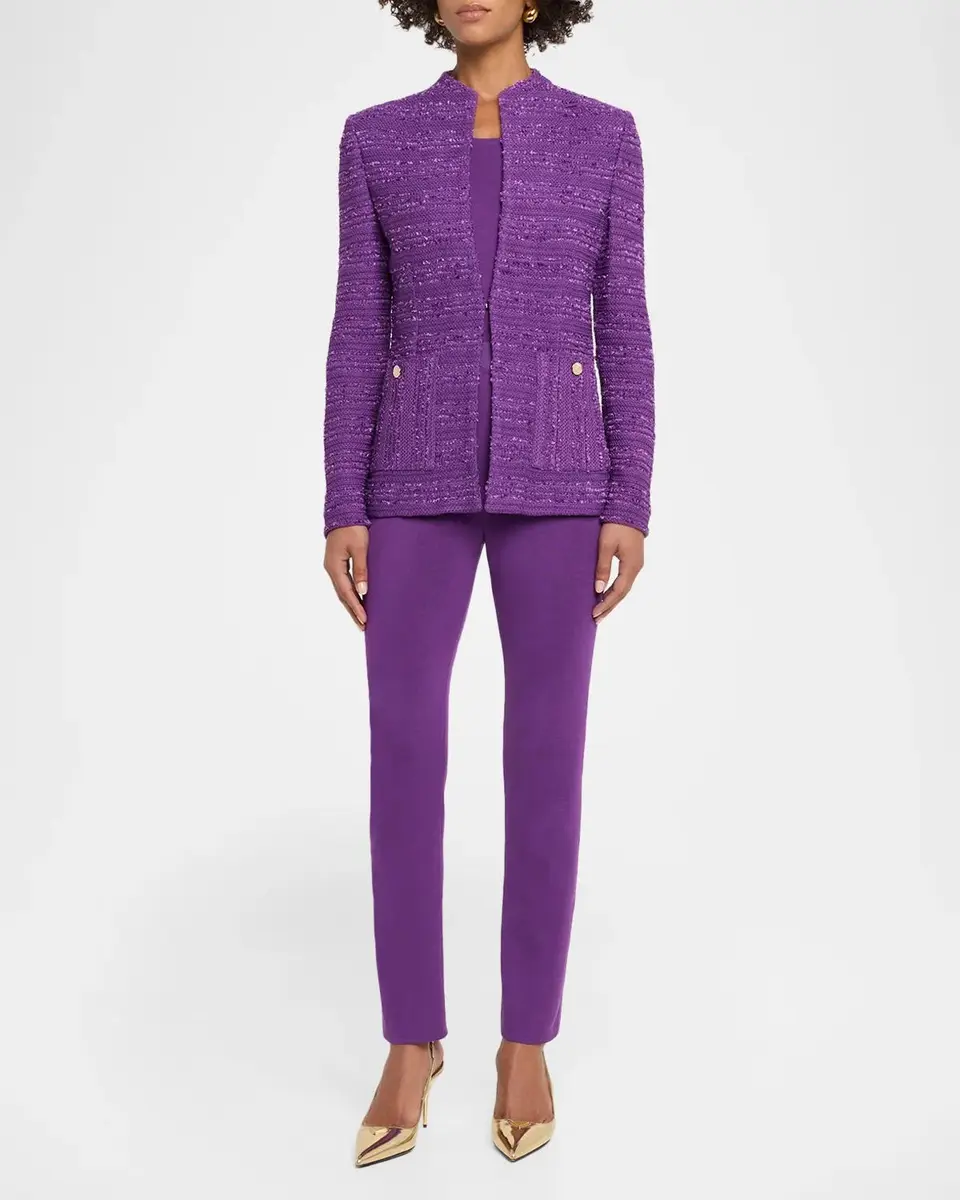 Misook Nancy Mylana Knit Slim-Leg Pants | Thumbnail 2 Misook Nancy Mylana Knit Slim-Leg Pants | Thumbnail 2