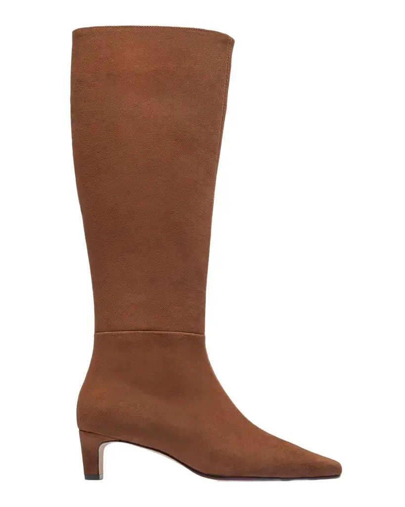 Bernardo 50mm Eliza Leather Knee-High Boots