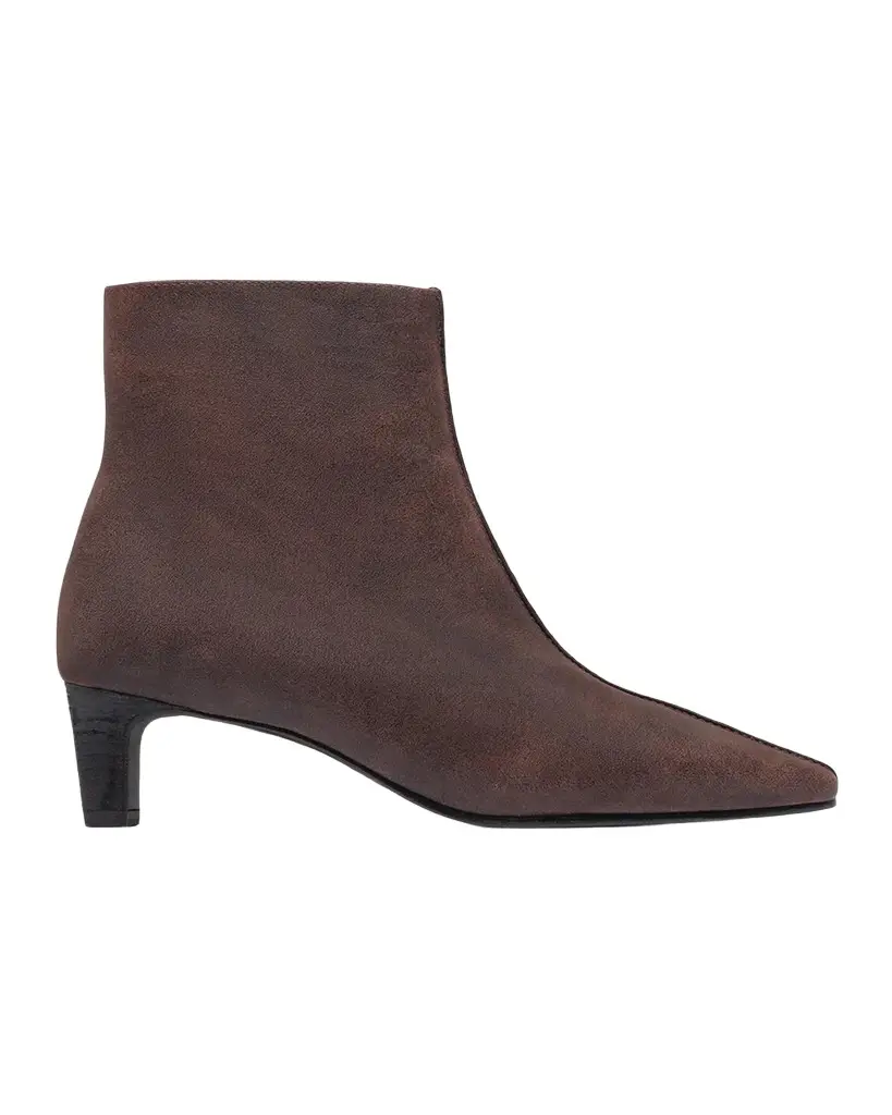 50mm Everett Leather Ankle Booties 50mm Everett Leather Ankle Booties
