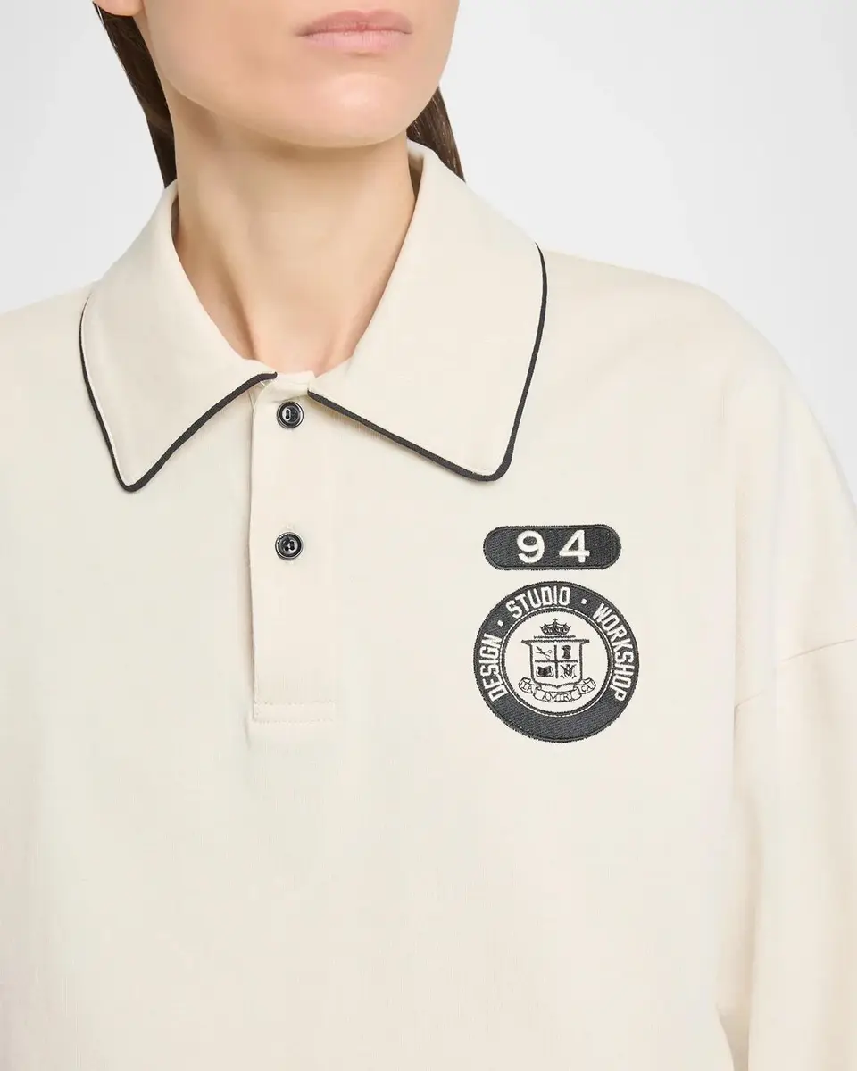AMIRI Collegiate Cotton Polo Shirt | Thumbnail 5