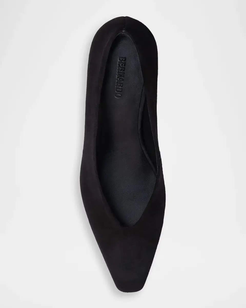 Bernardo 50mm Chiara Suede Pumps | Thumbnail 4