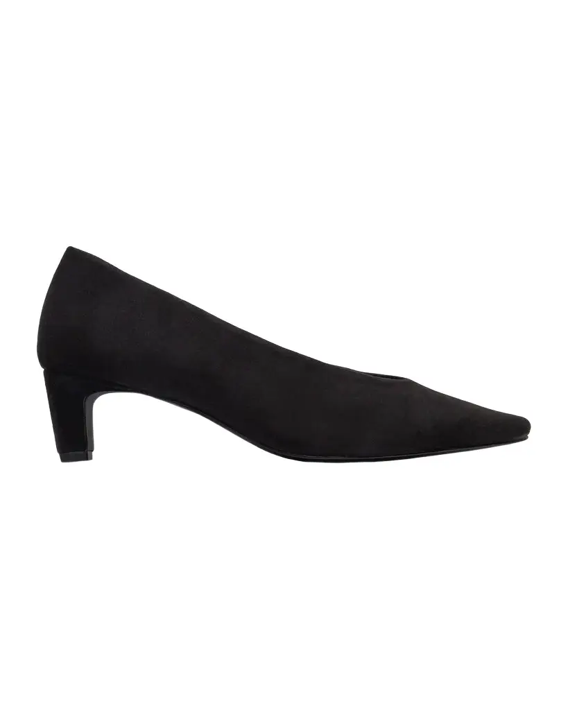 Bernardo 50mm Chiara Suede Pumps | Image 1 Bernardo 50mm Chiara Suede Pumps | Image 1