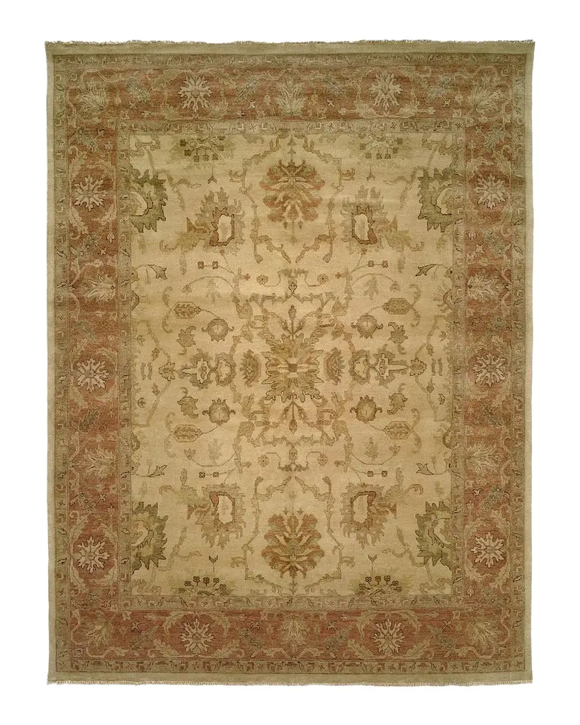 Haven & Loom Latte Rust Oushak Rug