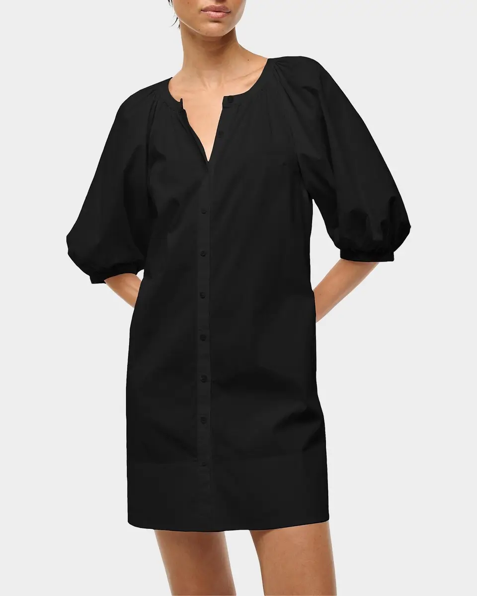 Staud Vincent Cotton Poplin Minidress | Thumbnail 6 Staud Vincent Cotton Poplin Minidress | Thumbnail 6