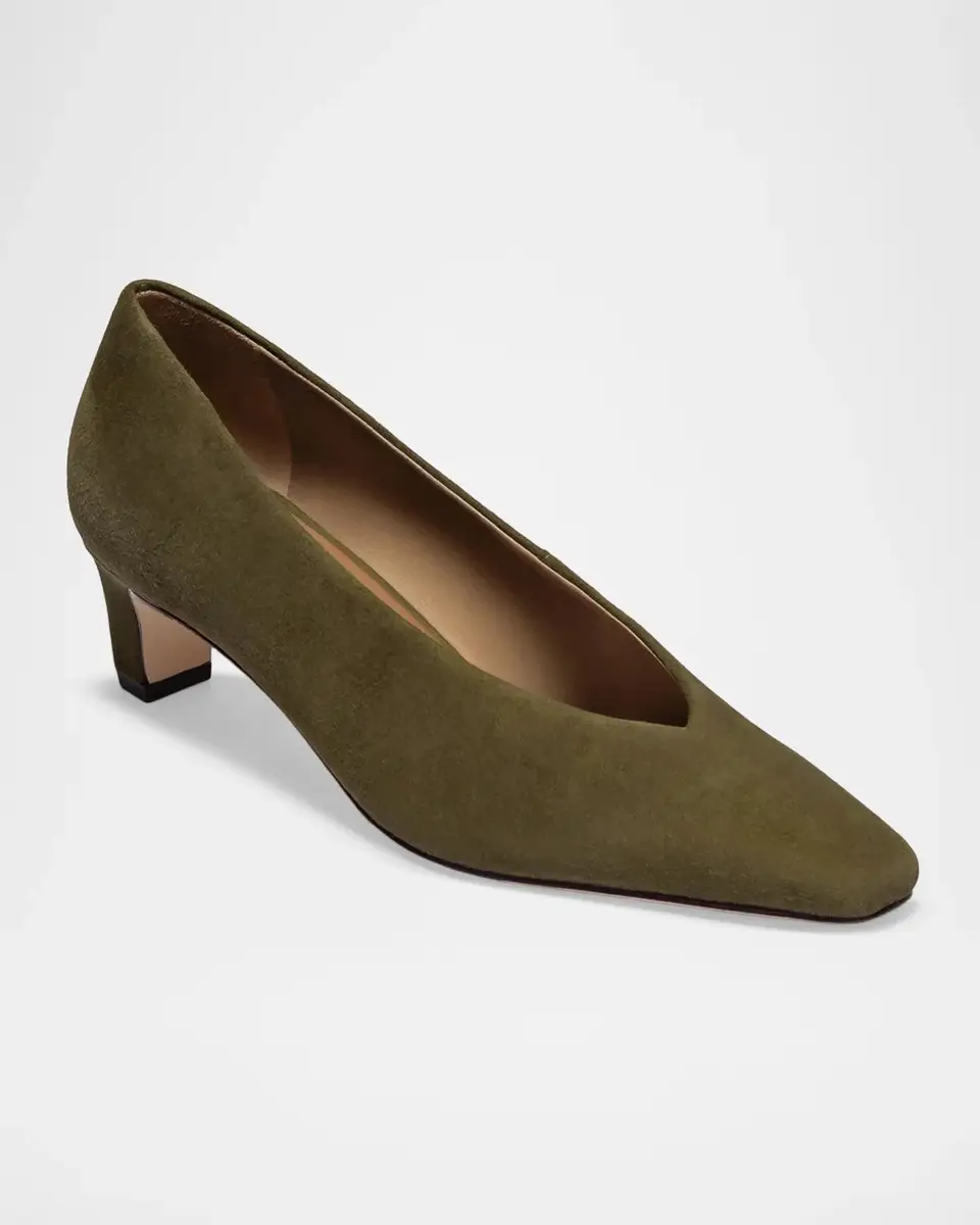 Bernardo 50mm Chiara Suede Pumps | Thumbnail 2 Bernardo 50mm Chiara Suede Pumps | Thumbnail 2
