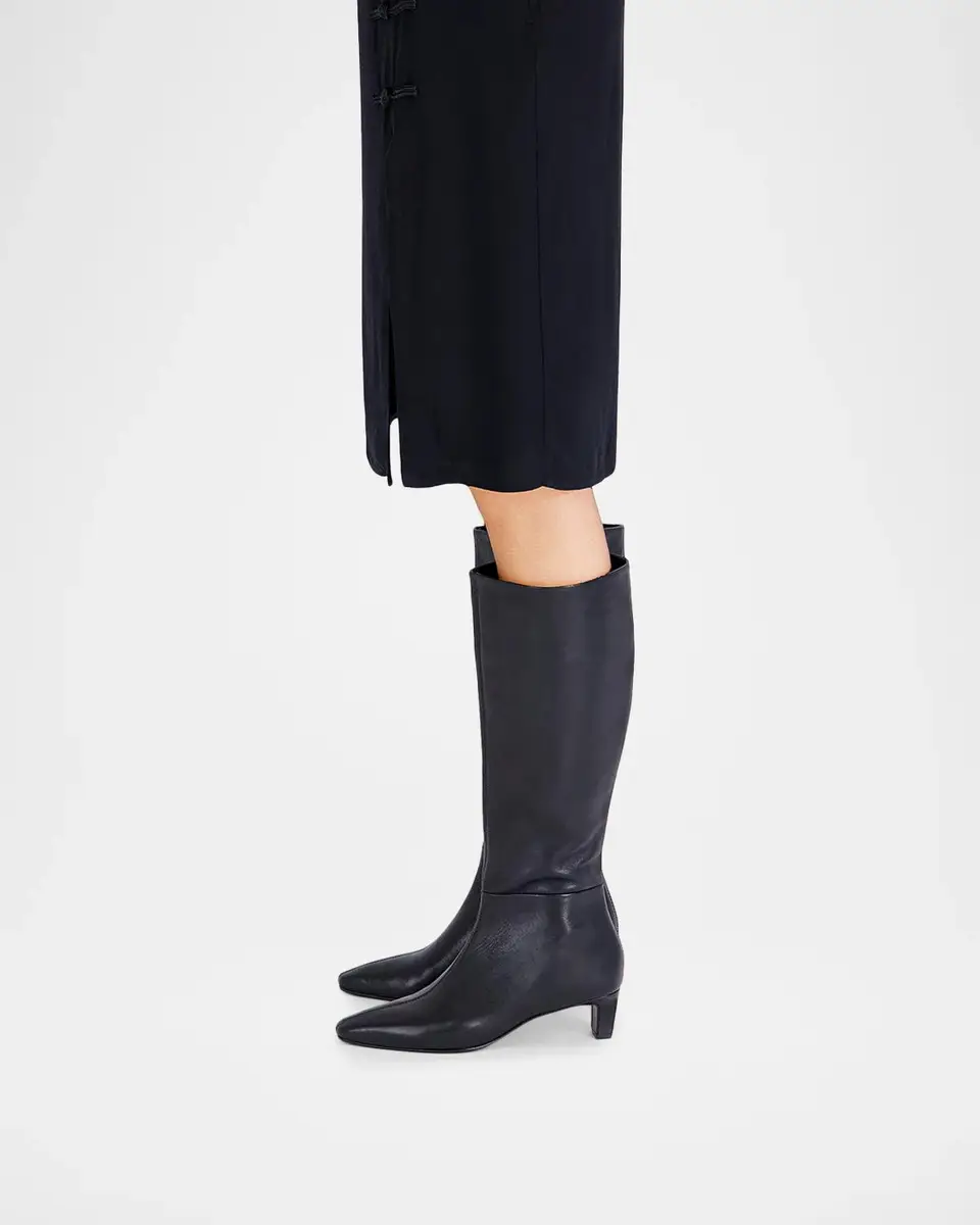 Bernardo 50mm Eliza Leather Knee-High Boots | Thumbnail 2 Bernardo 50mm Eliza Leather Knee-High Boots | Thumbnail 2