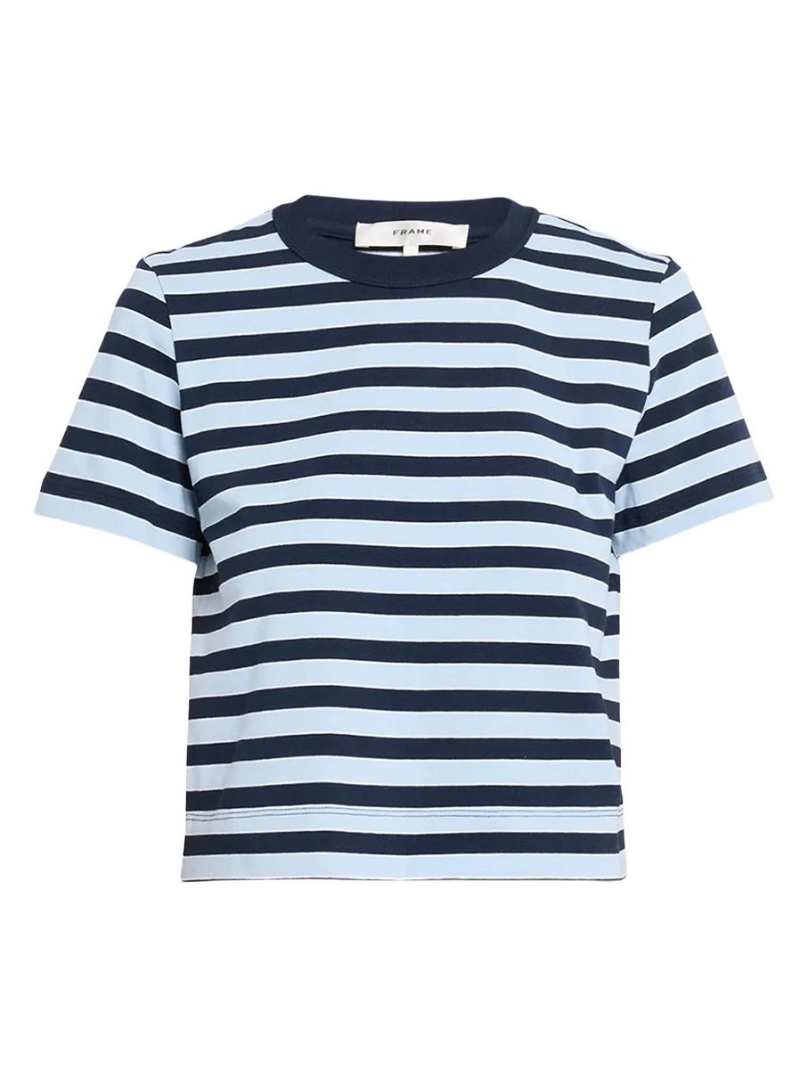The Boxy Striped Tee The Boxy Striped Tee