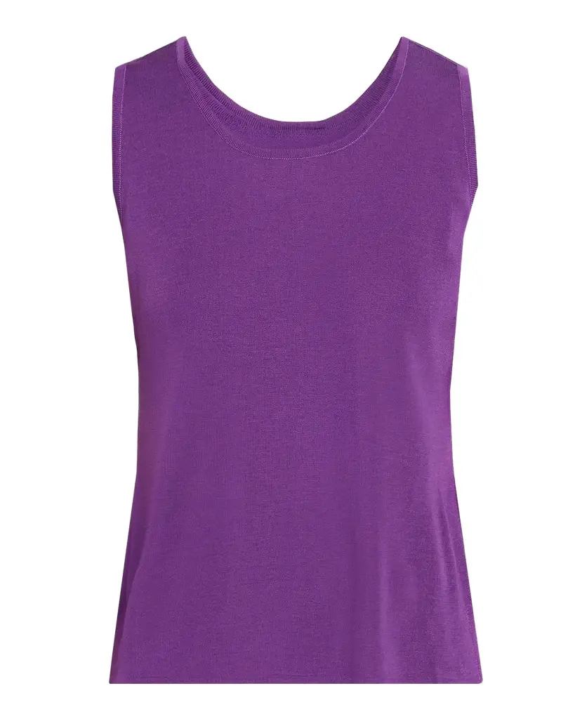 Misook Double Scoop-Neck Tank | Image 1 Misook Double Scoop-Neck Tank | Image 1