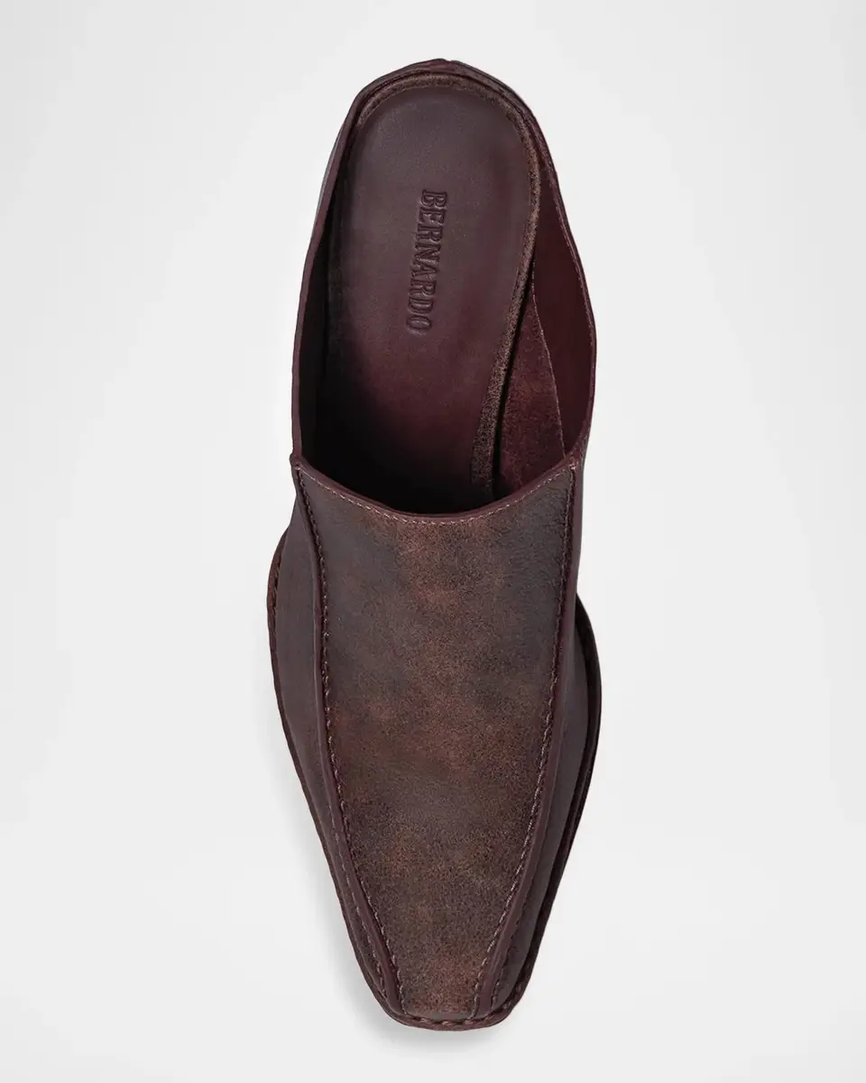 Bernardo 65mm Brynn Leather Mules | Thumbnail 3 Bernardo 65mm Brynn Leather Mules | Thumbnail 3