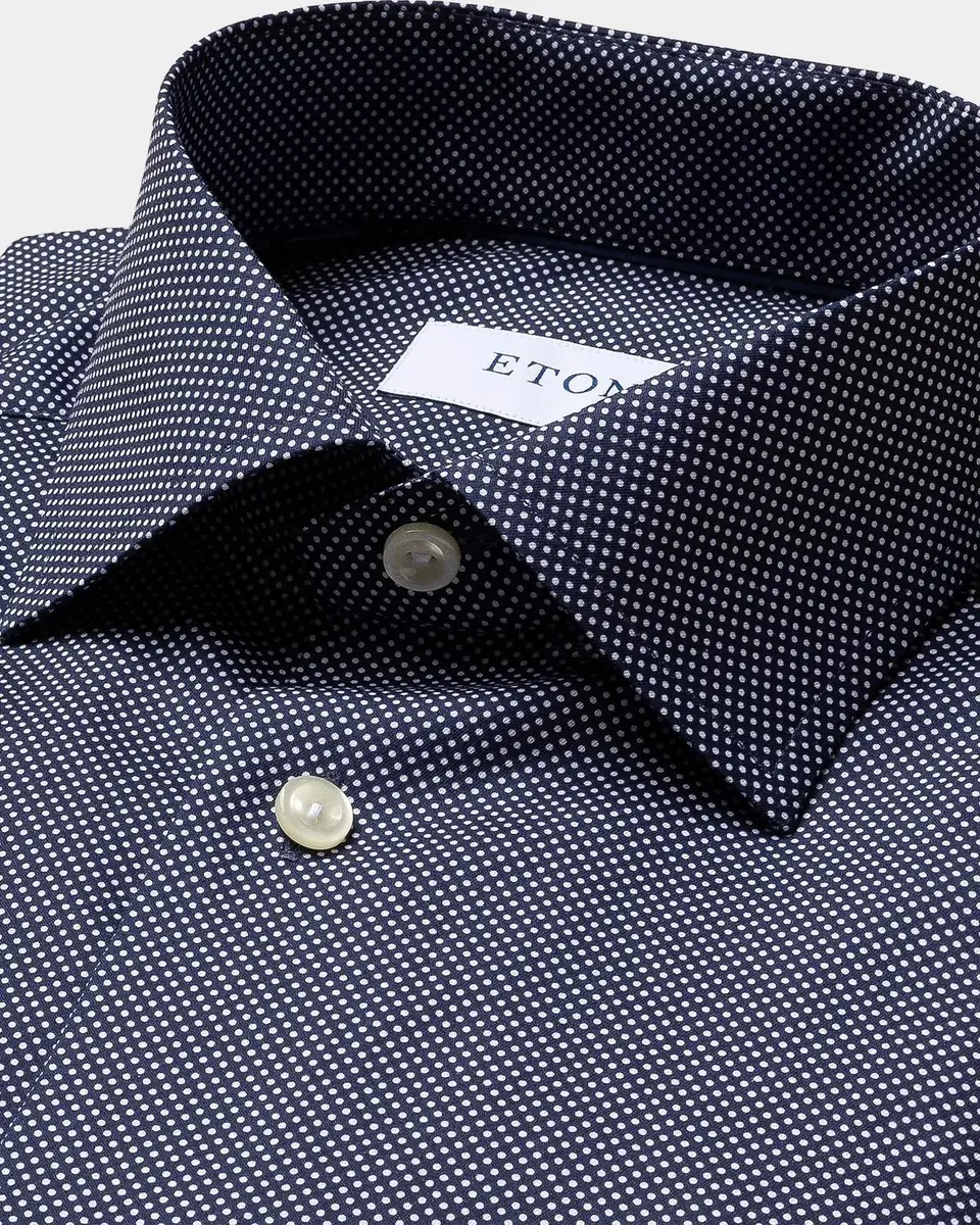 Eton Men's Micro-Dot Sport Shirt | Thumbnail 4 Eton Men's Micro-Dot Sport Shirt | Thumbnail 4