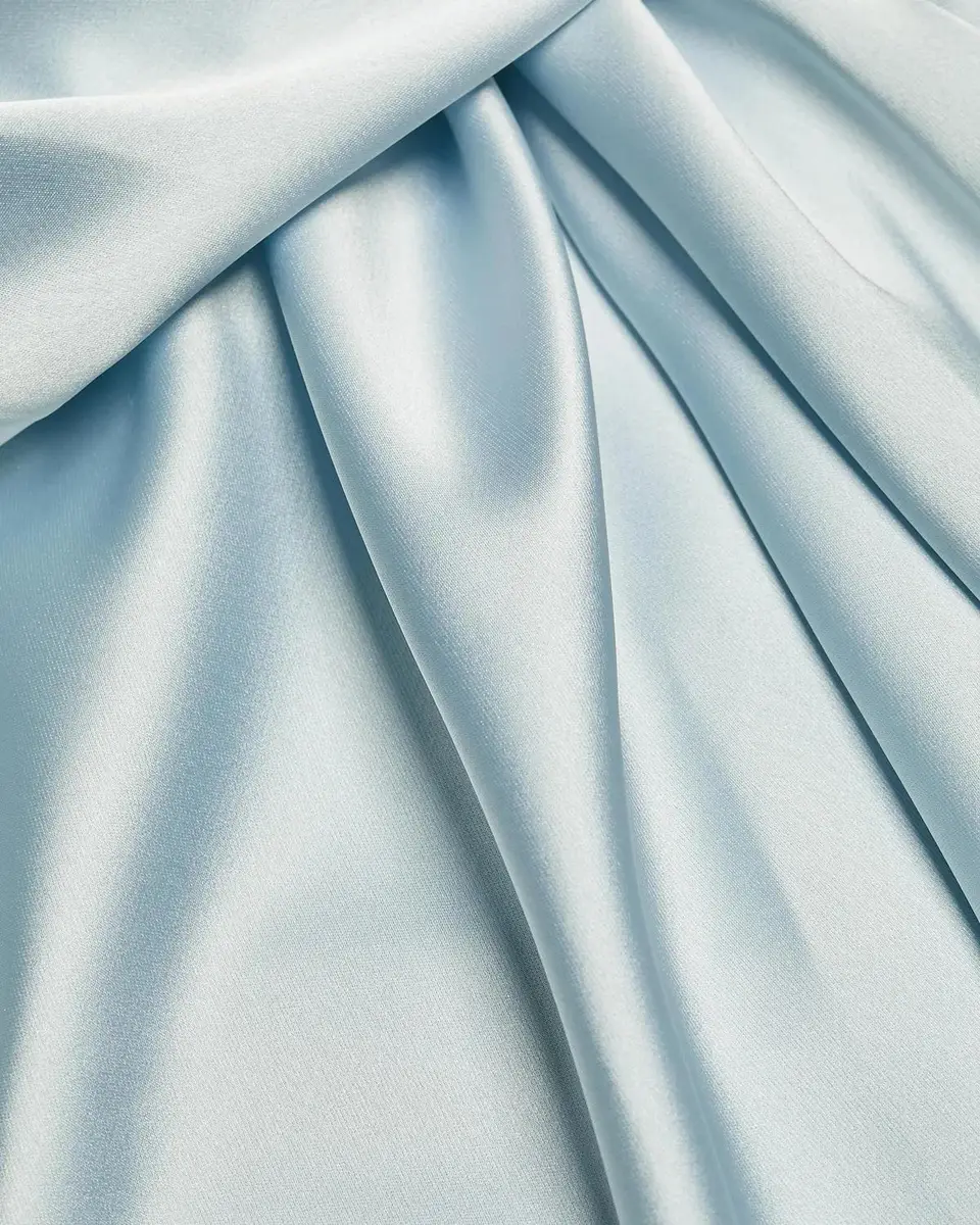 Amsale Draped Satin Off-The-Shoulder Gown | Thumbnail 6 Amsale Draped Satin Off-The-Shoulder Gown | Thumbnail 6