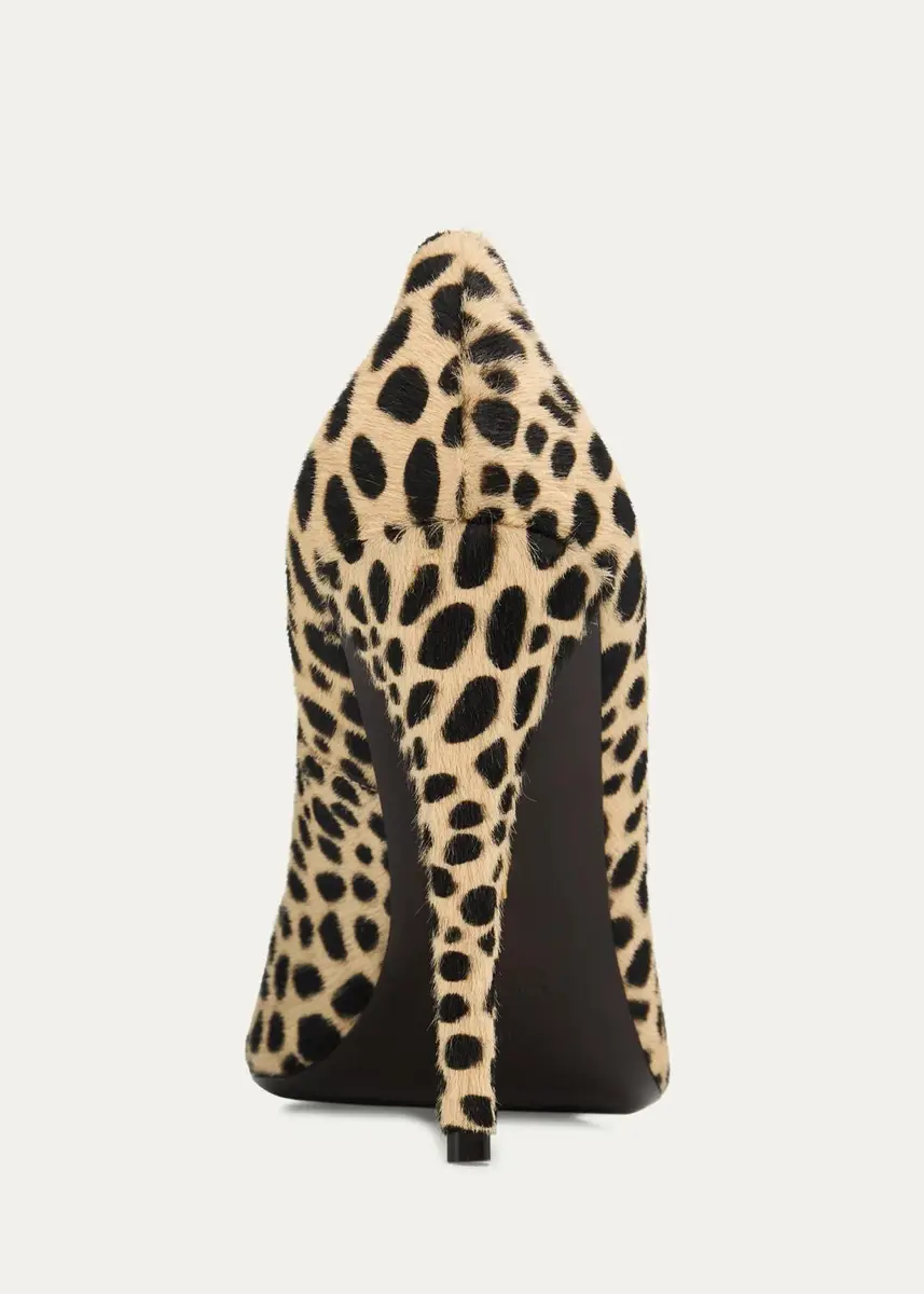 Giuseppe Zanotti 90mm Leopard Calf Hair Pumps | Thumbnail 3 Giuseppe Zanotti 90mm Leopard Calf Hair Pumps | Thumbnail 3