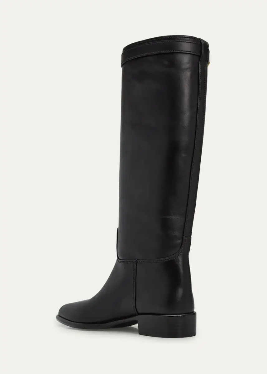 Prada 30mm Stivali Leather Riding Boots | Thumbnail 4 Prada 30mm Stivali Leather Riding Boots | Thumbnail 4