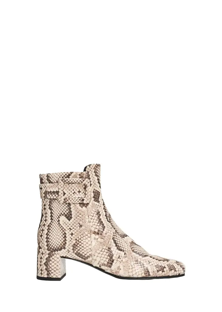 Roger Vivier 45mm Tres Vivier Snake-Printed Leather Ankle Boots | Image 1 Roger Vivier 45mm Tres Vivier Snake-Printed Leather Ankle Boots | Image 1