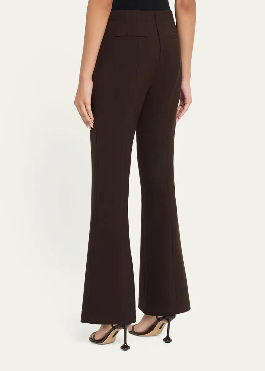 Simkhai Kenna High-Rise Flare Trousers | Thumbnail 3 Simkhai Kenna High-Rise Flare Trousers | Thumbnail 3