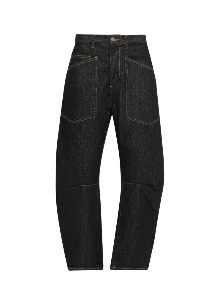 Shon Barrel-Leg Denim Jeans Shon Barrel-Leg Denim Jeans