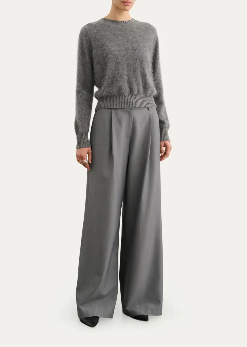 Toccin Talullah Crewneck Brushed Cashmere Sweater | Thumbnail 2 Toccin Talullah Crewneck Brushed Cashmere Sweater | Thumbnail 2