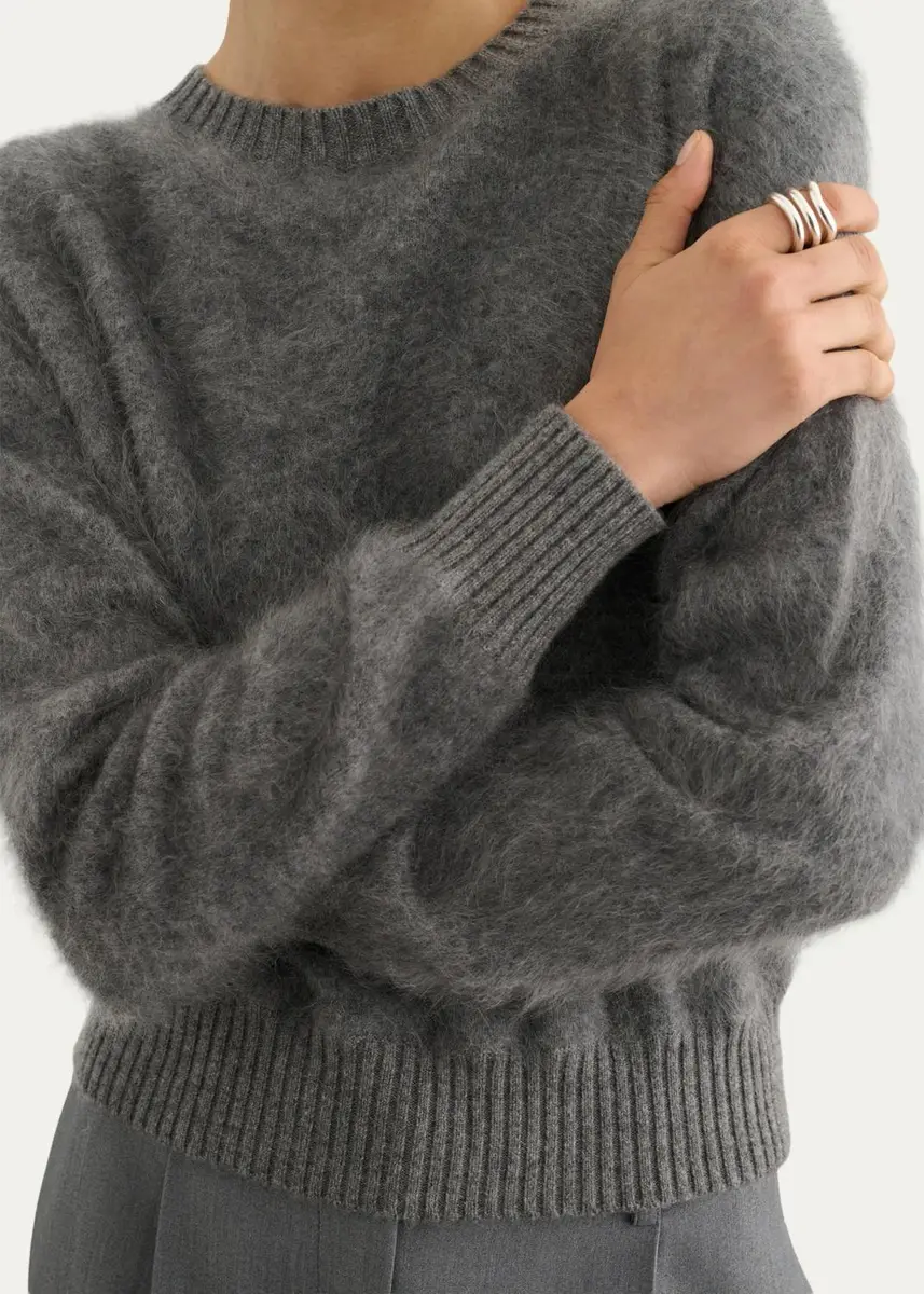 Toccin Talullah Crewneck Brushed Cashmere Sweater | Thumbnail 5 Toccin Talullah Crewneck Brushed Cashmere Sweater | Thumbnail 5