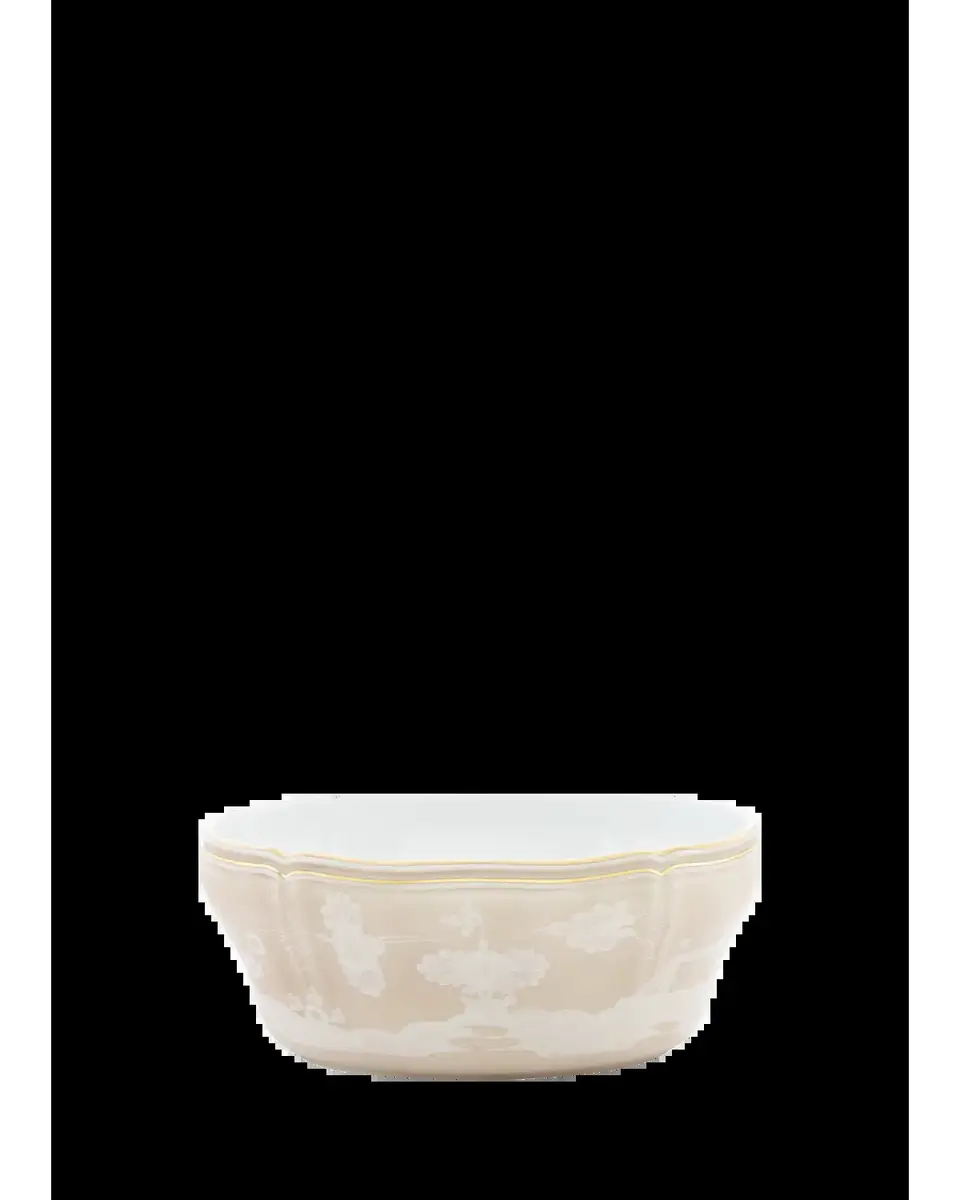 GINORI 1735 Meringa Botanical Porcelain Salad Bowl | Thumbnail 2