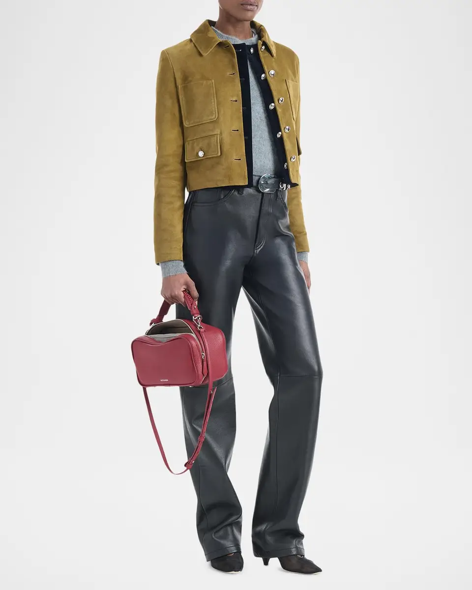 Altuzarra Astley Single-Breasted Suede Jacket | Thumbnail 2