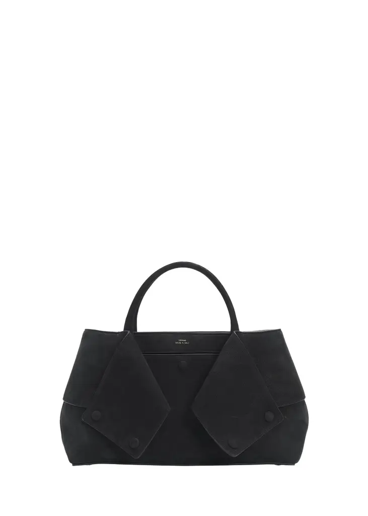 Toteme Mercer Nubuck Leather Top-Handle Bag | Image 1 Toteme Mercer Nubuck Leather Top-Handle Bag | Image 1