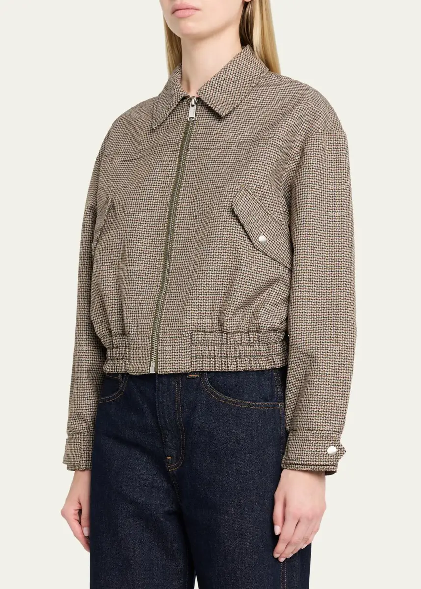 3.1 Phillip Lim Tweed Blouson Bomber Jacket | Thumbnail 4 3.1 Phillip Lim Tweed Blouson Bomber Jacket | Thumbnail 4