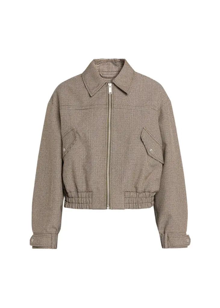 3.1 Phillip Lim Tweed Blouson Bomber Jacket | Image 1 3.1 Phillip Lim Tweed Blouson Bomber Jacket | Image 1