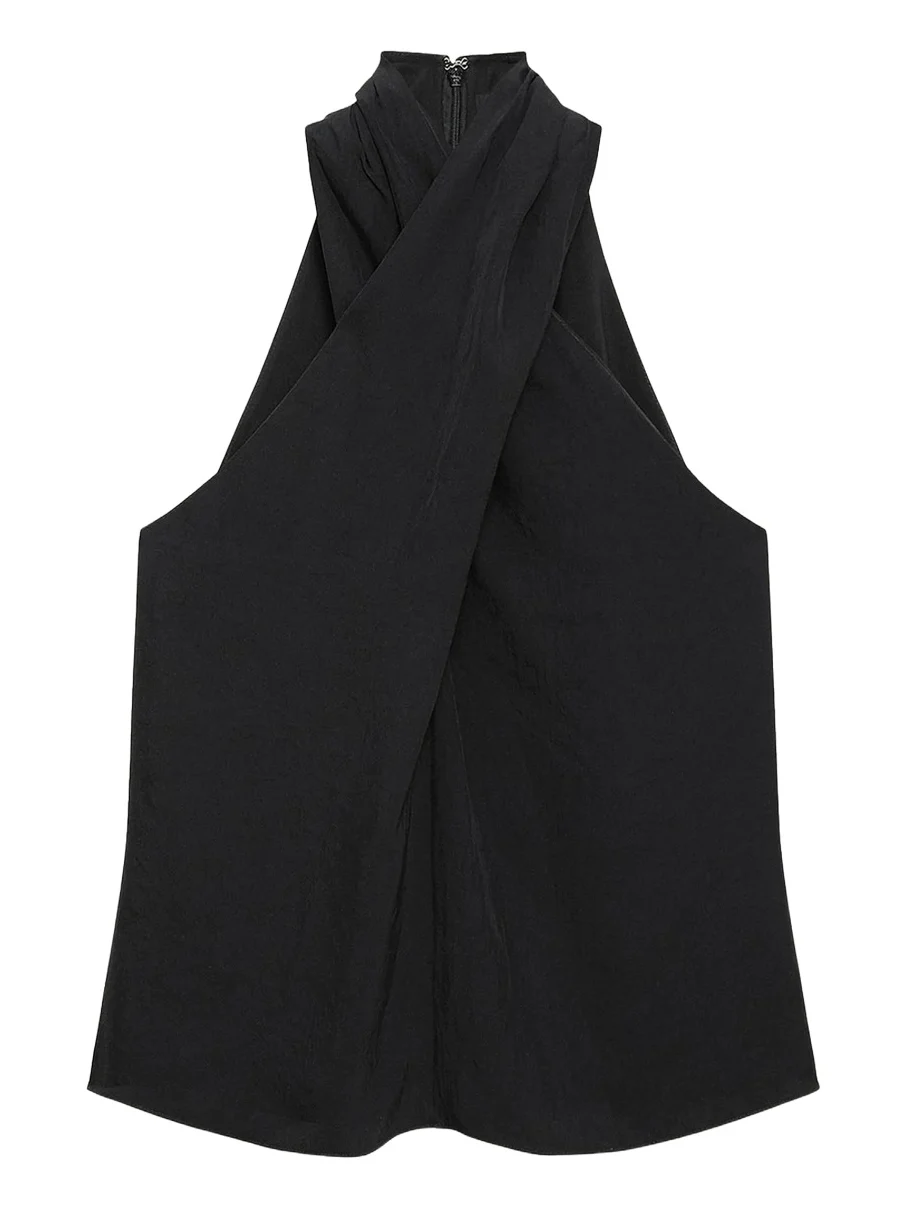 Halter Solid Sleeveless Top Halter Solid Sleeveless Top