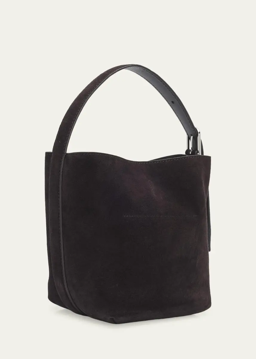 TOTEME Small Belted Suede Tote Bag | Thumbnail 2 TOTEME Small Belted Suede Tote Bag | Thumbnail 2