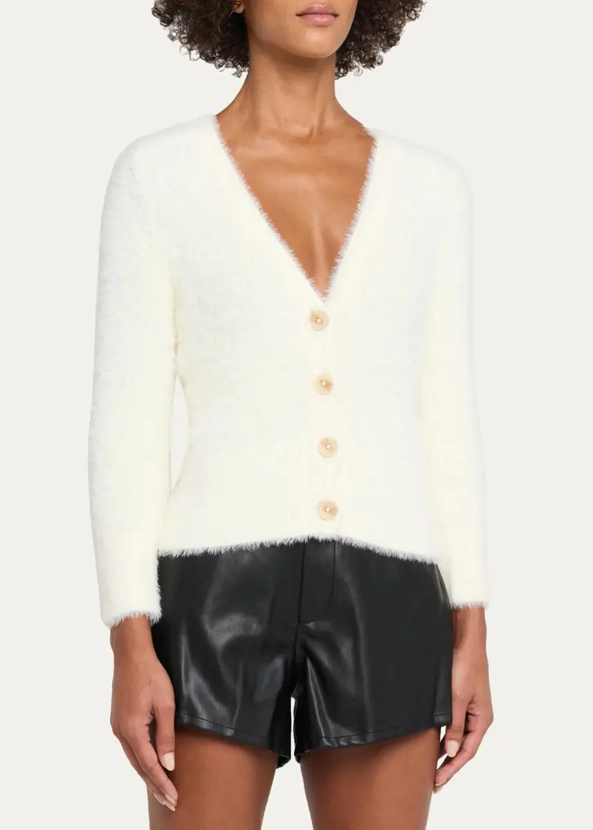L'Agence Agathe Fuzzy Cardigan | Thumbnail 4 L'Agence Agathe Fuzzy Cardigan | Thumbnail 4