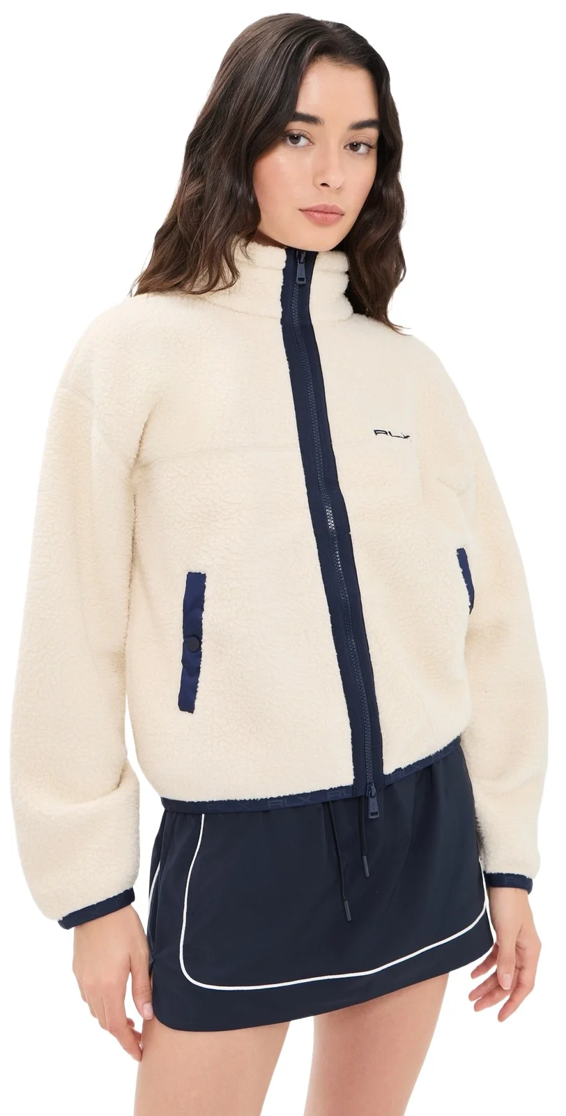 Vintage Polar Fleece Knit Jacket