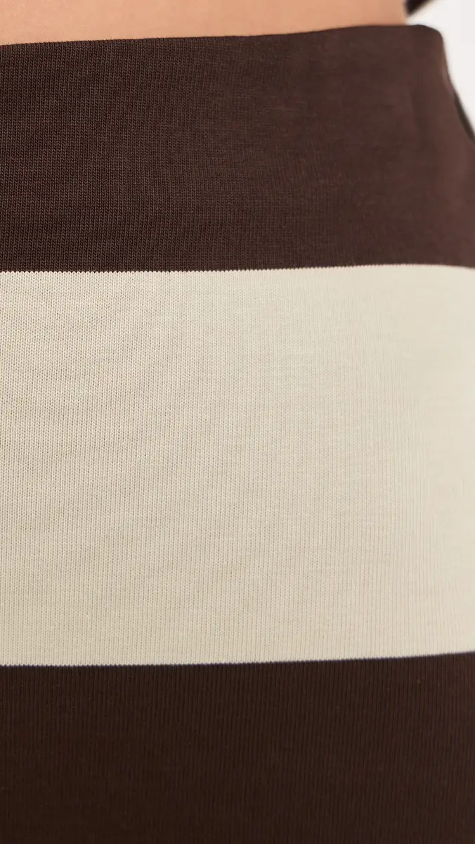 LE BOP Brie Striped Mini Skirt | Thumbnail 6