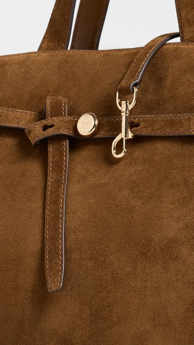 Tory Burch Romy Suede Bauletto Bag | Thumbnail 5 Tory Burch Romy Suede Bauletto Bag | Thumbnail 5