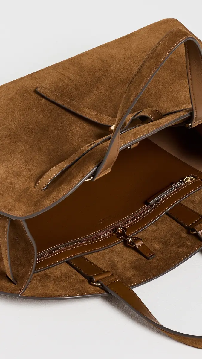 Tory Burch Romy Suede Bauletto Bag | Thumbnail 6 Tory Burch Romy Suede Bauletto Bag | Thumbnail 6