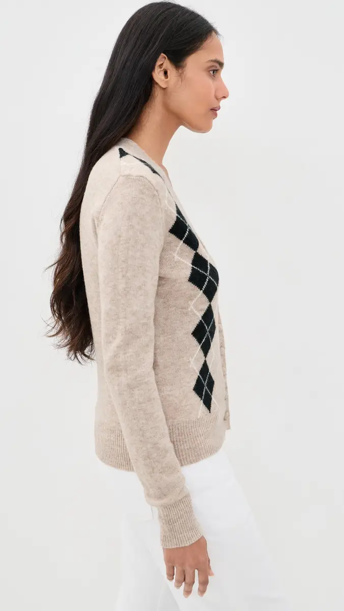 Wayf Elizabeth Argyle Sweater | Thumbnail 4 Wayf Elizabeth Argyle Sweater | Thumbnail 4