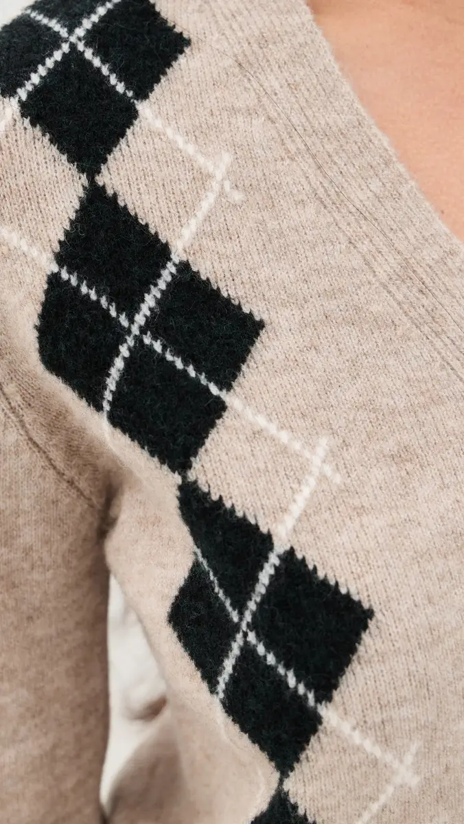 Wayf Elizabeth Argyle Sweater | Thumbnail 6 Wayf Elizabeth Argyle Sweater | Thumbnail 6