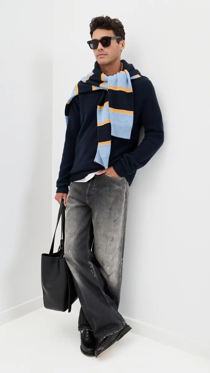 Guest In Residence Allday Cashmere Crew Sweater | Thumbnail 5