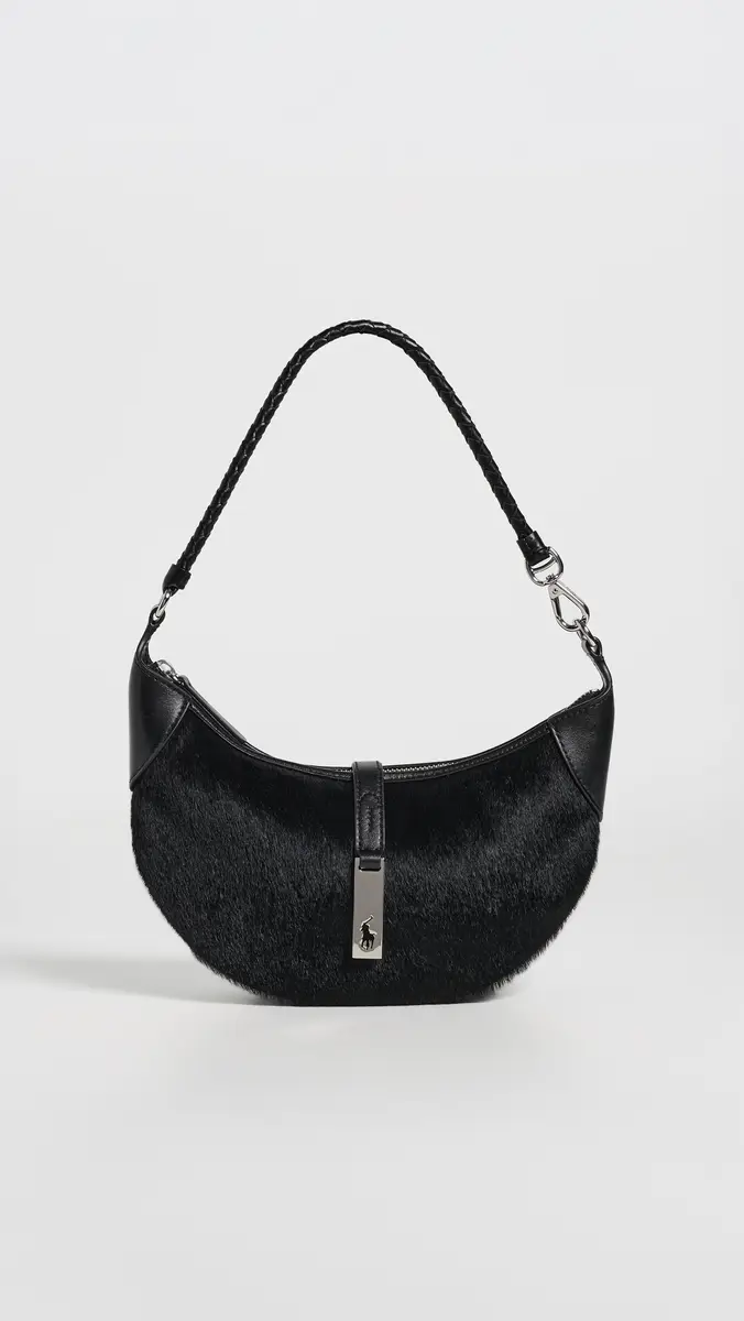 Polo Ralph Lauren ID Mini Haircalf Shoulder Bag | Thumbnail 2 Polo Ralph Lauren ID Mini Haircalf Shoulder Bag | Thumbnail 2