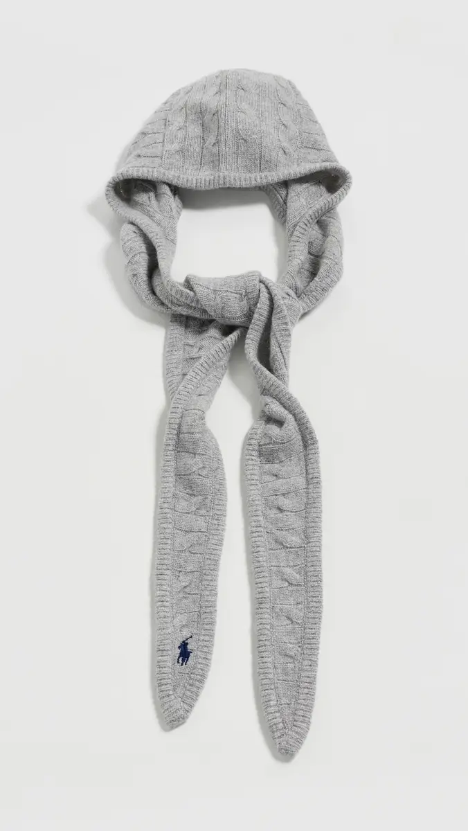 Polo Ralph Lauren Cable Hoodie Wrap | Thumbnail 2