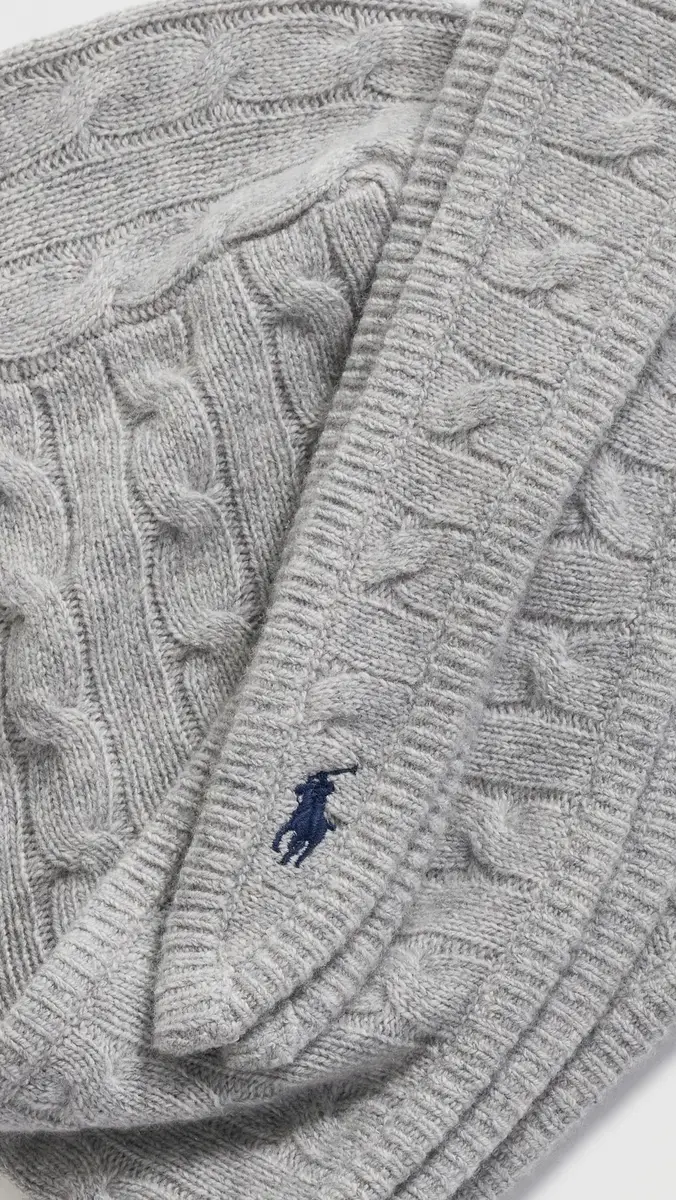 Polo Ralph Lauren Cable Hoodie Wrap | Thumbnail 4